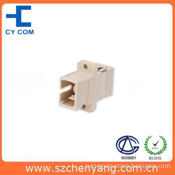 Sc Mm Fiber Optic Adapter Beige Shell